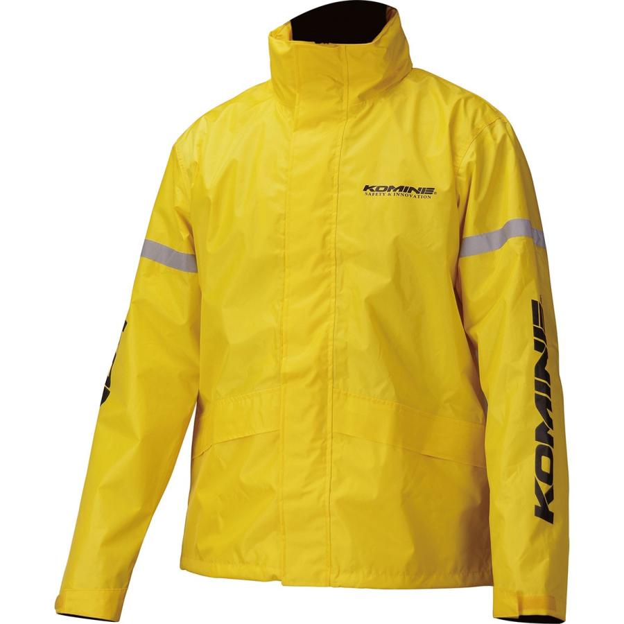コミネ KOMINE バイク用 防水 レインスーツ レインギア Rain gear RK-543 STDレインウェア イエロー 黄 Lサイズ 03-543/YL/L