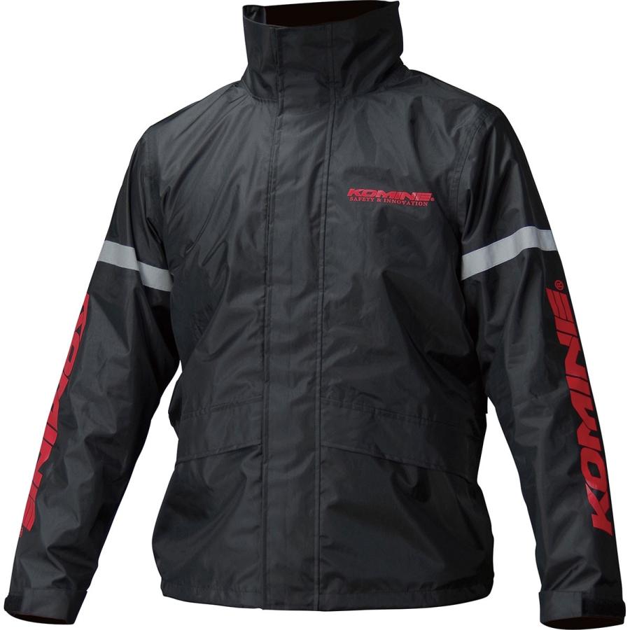 コミネ KOMINE バイク用 防水 レインスーツ レインギア Rain gear RK-543 STDレインウェア ブラック 黒 3XLBサイズ 03-543/BK/3XLB