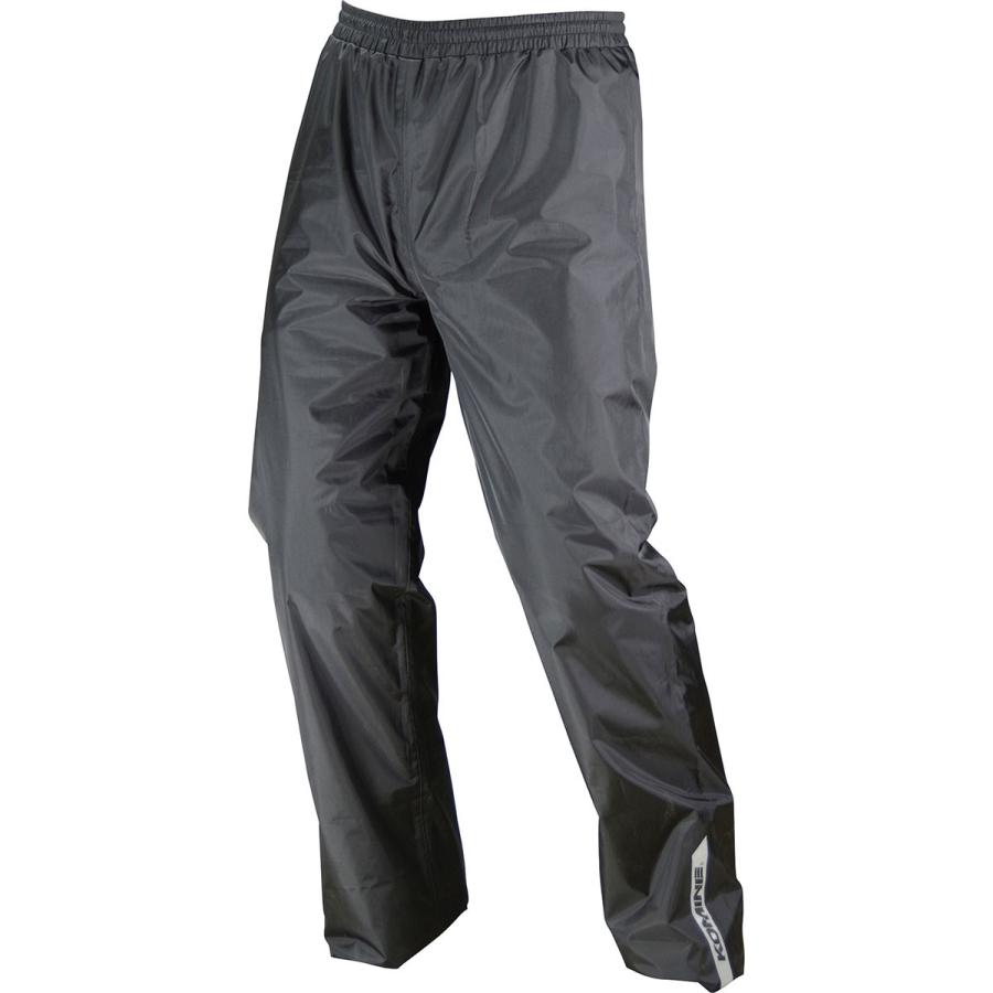 コミネ KOMINE バイク用 防水 レインスーツ レインギア Rain gear RK-543 STDレインウェア ブラック 黒 3XLBサイズ 03-543/BK/3XLBの画像