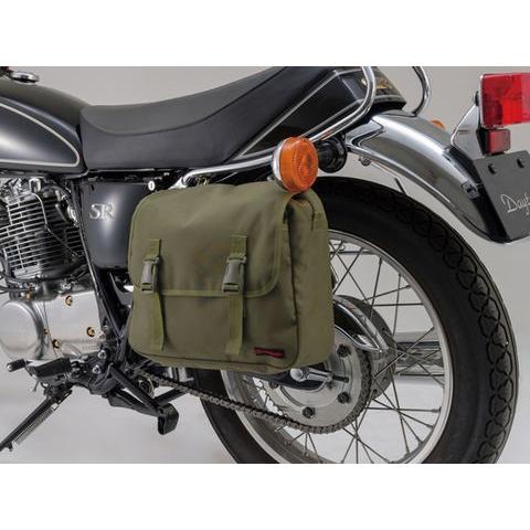 デイトナ DAYTONA バイク用 サイドバック HBサドルバッグMIL 【10L】 グリーン 90557｜moto-zoa｜02