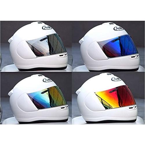 山城(yamashiro) EXTRAシールド (エキストラ) ミラーシールド 【SHOEI CWR-1 CWR1 PINLOCK】 ダークスモーク/シルバー 【Z-7/X-Fourteen/RYD 対応】