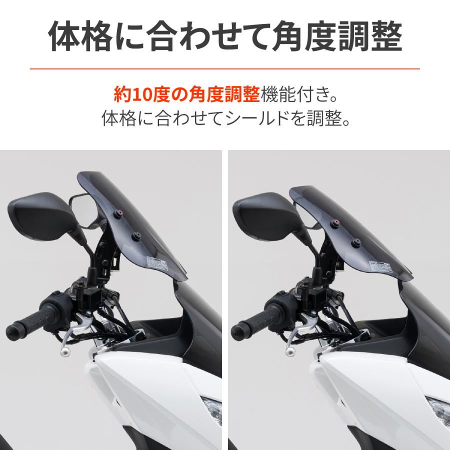 DAYTONA（デイトナ） DAYTONA PCX/PCX150(12-17)専用 スクリーン