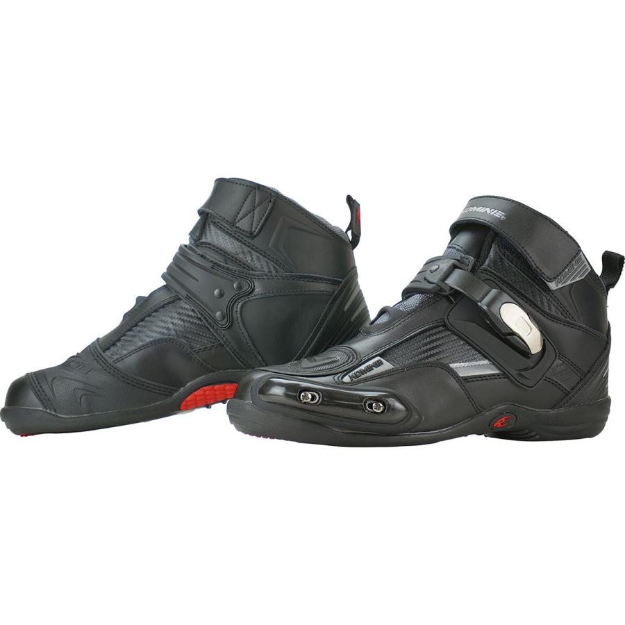 コミネ Komine バイク用 フットウェア シューズ ブーツ footwear Shoes Boots 27 BK-075 2021春の新作 BK 05-075 27.0cm 【第1位獲得！】 黒 ライディングシューズ ブラック