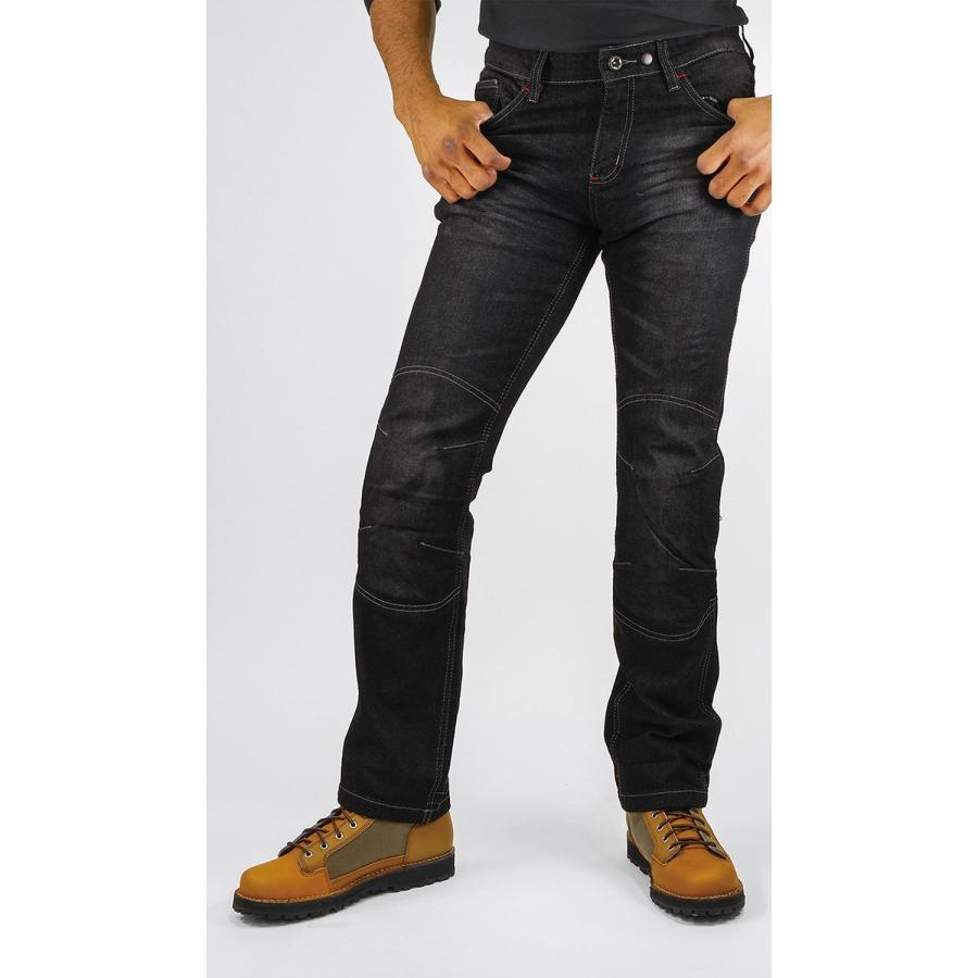 コミネ（Komine） バイク用 パンツ Pants WJ-732R ジーンズ ブラック