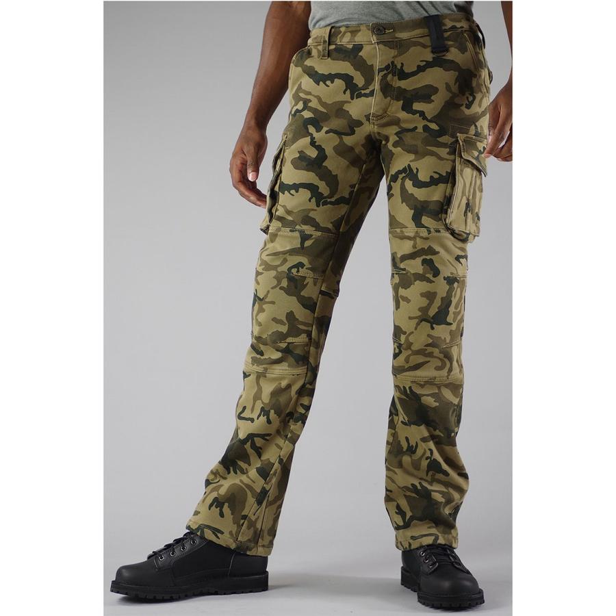 爆買クーポン配布 コミネ Komine バイク用 パンツ Pants PK-919 ウインドプルーフウォームカーゴパンツ カモフラージュ 迷彩 2XLサイズ 07-919/カモ2XL
