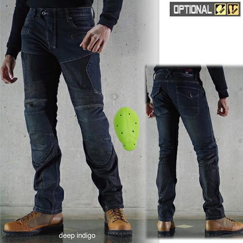 コミネKOMINE WJ-739Sメッシュジーンズ ブラック サイズ:Mの中古品 コミネ（Komine） バイク用 パンツ Pants WJ-739S スーパーフィット