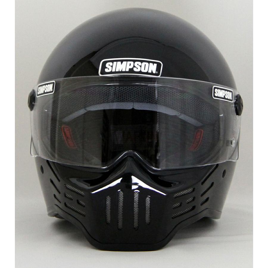 SIMPSON（シンプソン） バイク用 フルフェイスヘルメット M30 ブラック