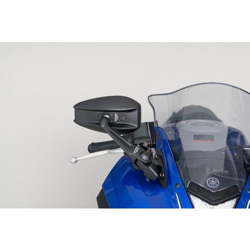 タナックス TANAX バイクミラー ナポレオン カウリングミラー9 ブラック 防眩鏡【RAYSAVE】 左右共通(ショートステータイプ) AEX9 (1本入り)｜moto-zoa｜13