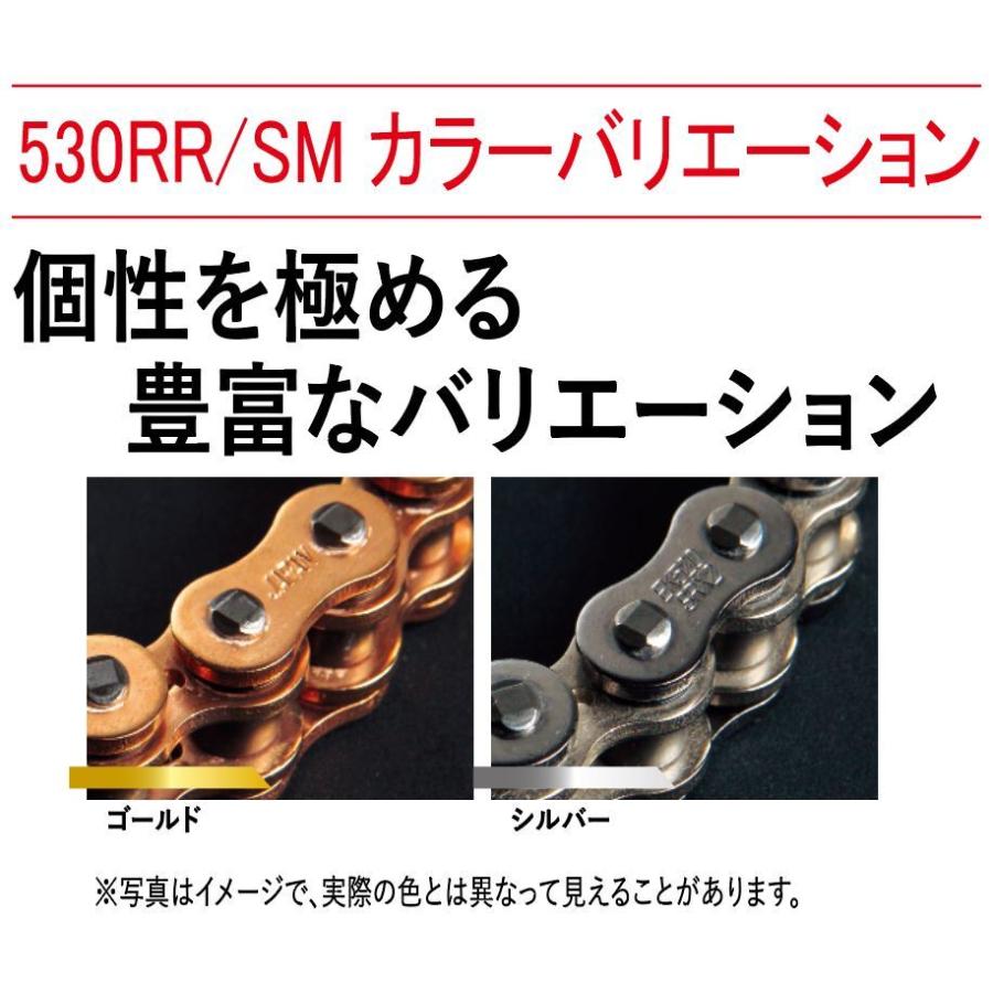 EKチェーン EKチェーン(江沼チェーン) バイク用チェーン 530RR/SM (GP