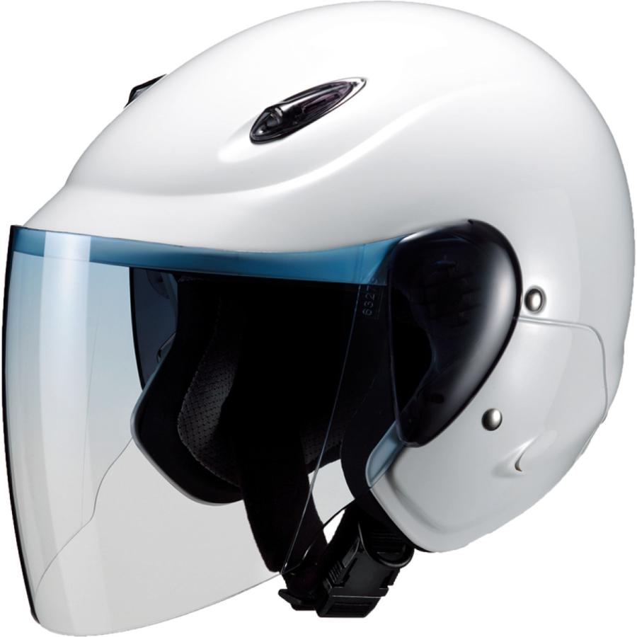 マルシン(Marushin) バイクヘルメット セミジェット M-510 ホワイト フリーサイズ (57~60cm)