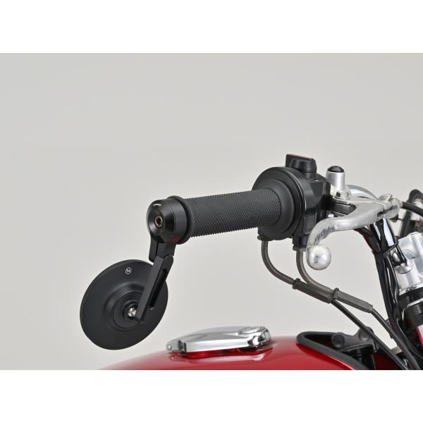 DAYTONA（デイトナ） バイク用 ミラー HIGHSIDER バーエンドミラー