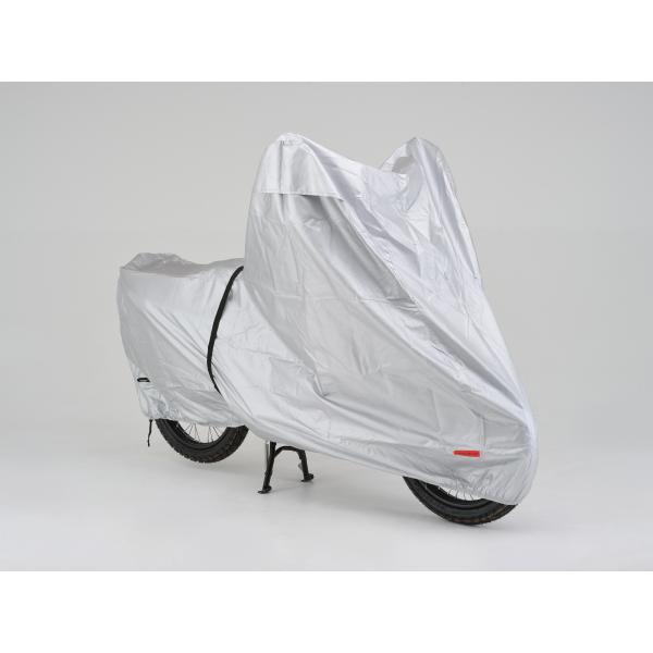 Daytona デイトナ バイク用 ボディカバー バイクカバーsimple Mサイズ お金を節約 シンプル シルバー