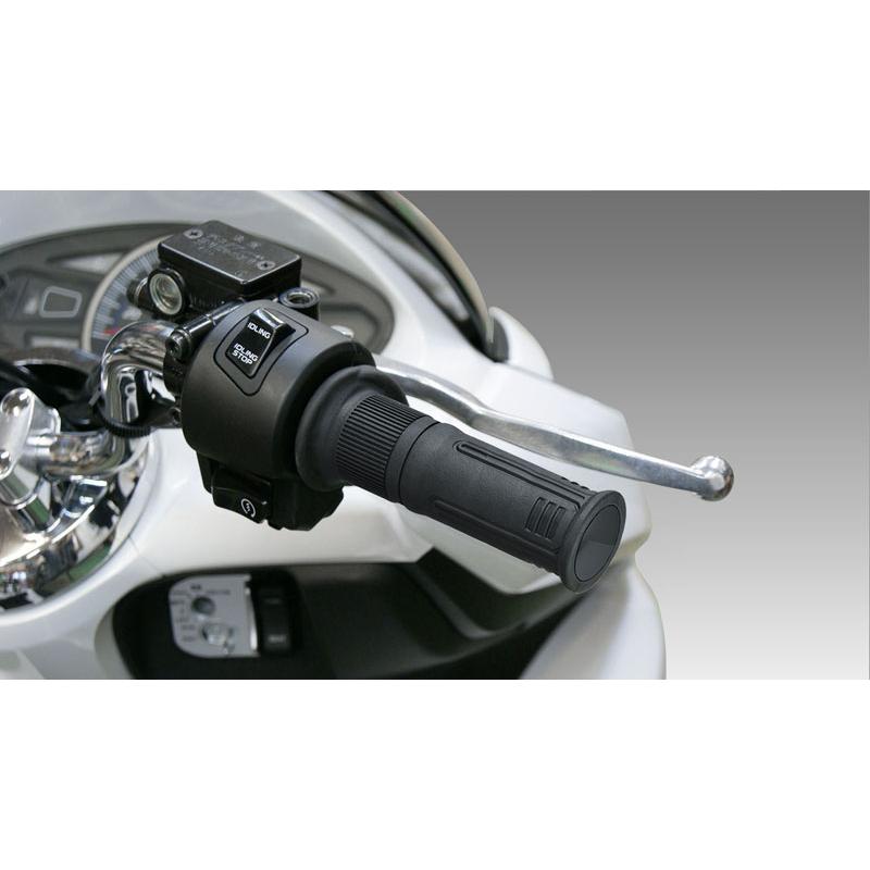 キジマ KIJIMA バイク用 ハンドル グリップヒーター GH08 標準ハンドル対応 120mm プッシュスイッチタイプ 304-8203｜moto-zoa｜02