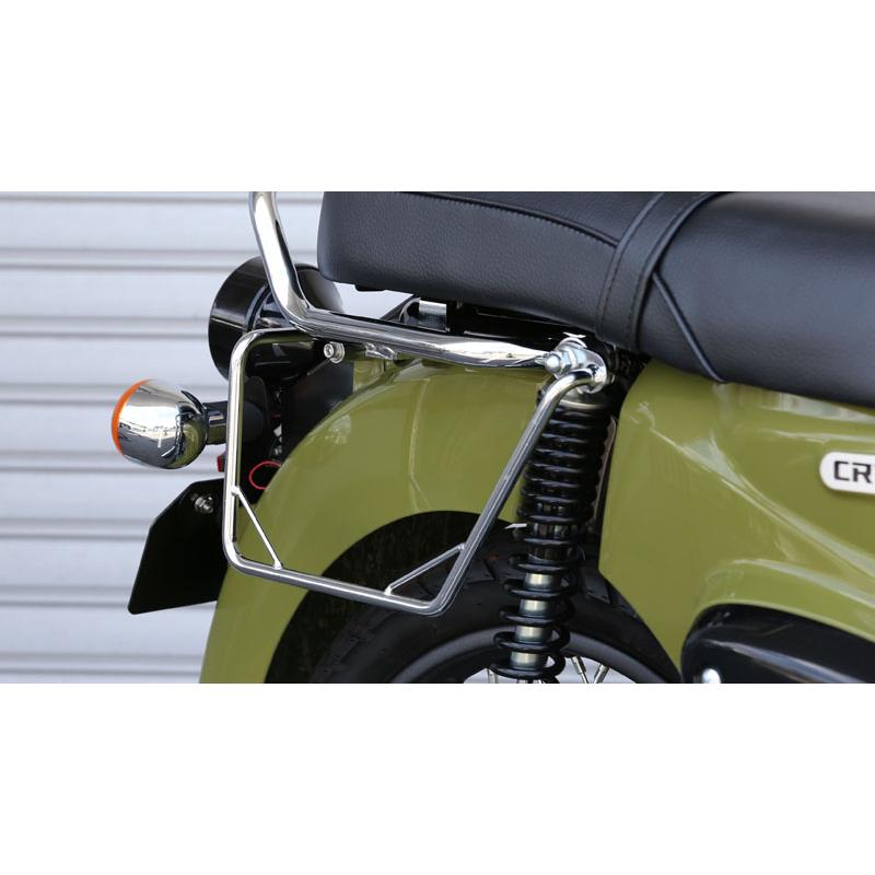 KIJIMA（キジマ） バイク用 バッグサポート メッキ カブ50/110/クロス