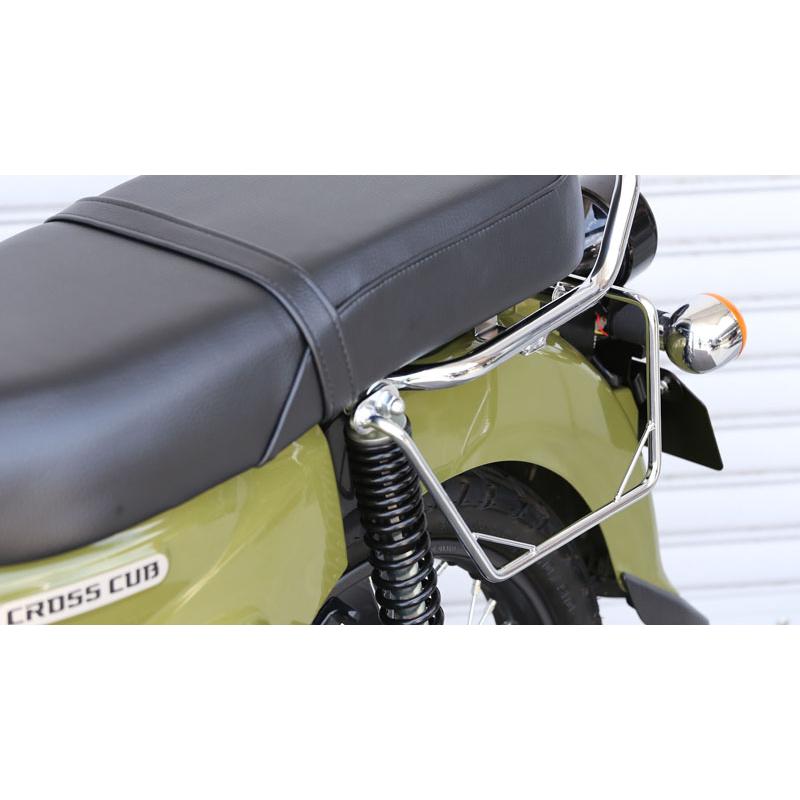 KIJIMA（キジマ） バイク用 バッグサポート メッキ カブ50/110/クロス