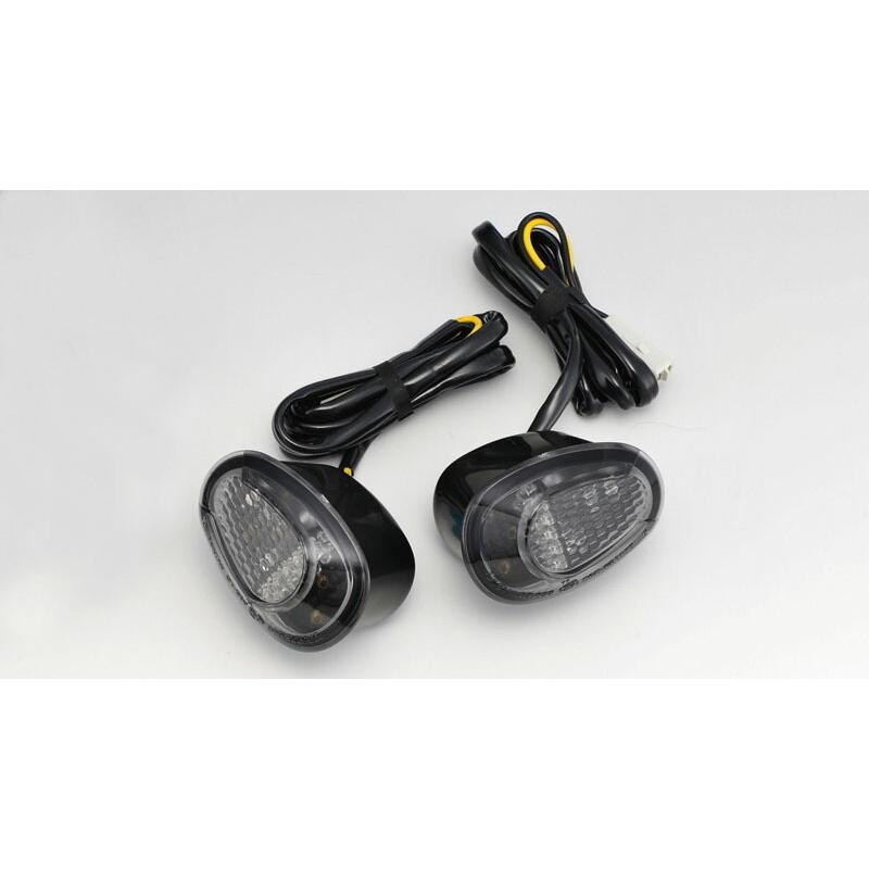 KIJIMA（キジマ） バイク用 ウインカーランプKIT LED Fカウル スモーク