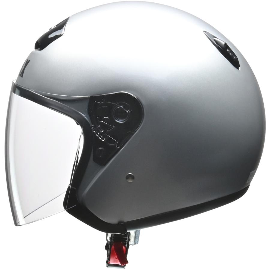 リード工業 (LEAD) バイク用 ジェットヘルメット STRAX SJ-4 シルバー BIGサイズ (63-64cm未満)｜moto-zoa｜03