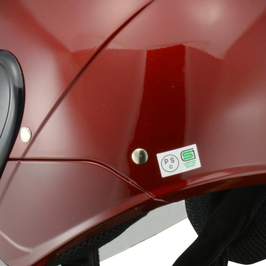 リード工業 LEAD バイク ジェット ヘルメット SERIO RE-35 シルバー