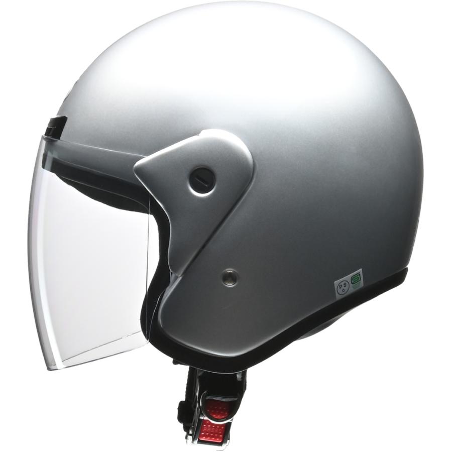 リード工業 LEAD バイク用 ジェット ヘルメット STRAX CR-720 シルバー
