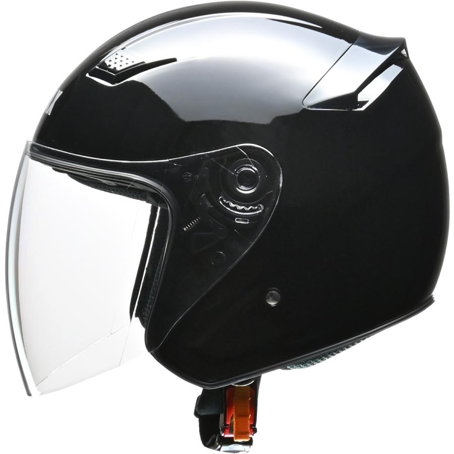 リード工業 LEAD バイク用 ジェット ヘルメット STRAX SJ-8 ブラック