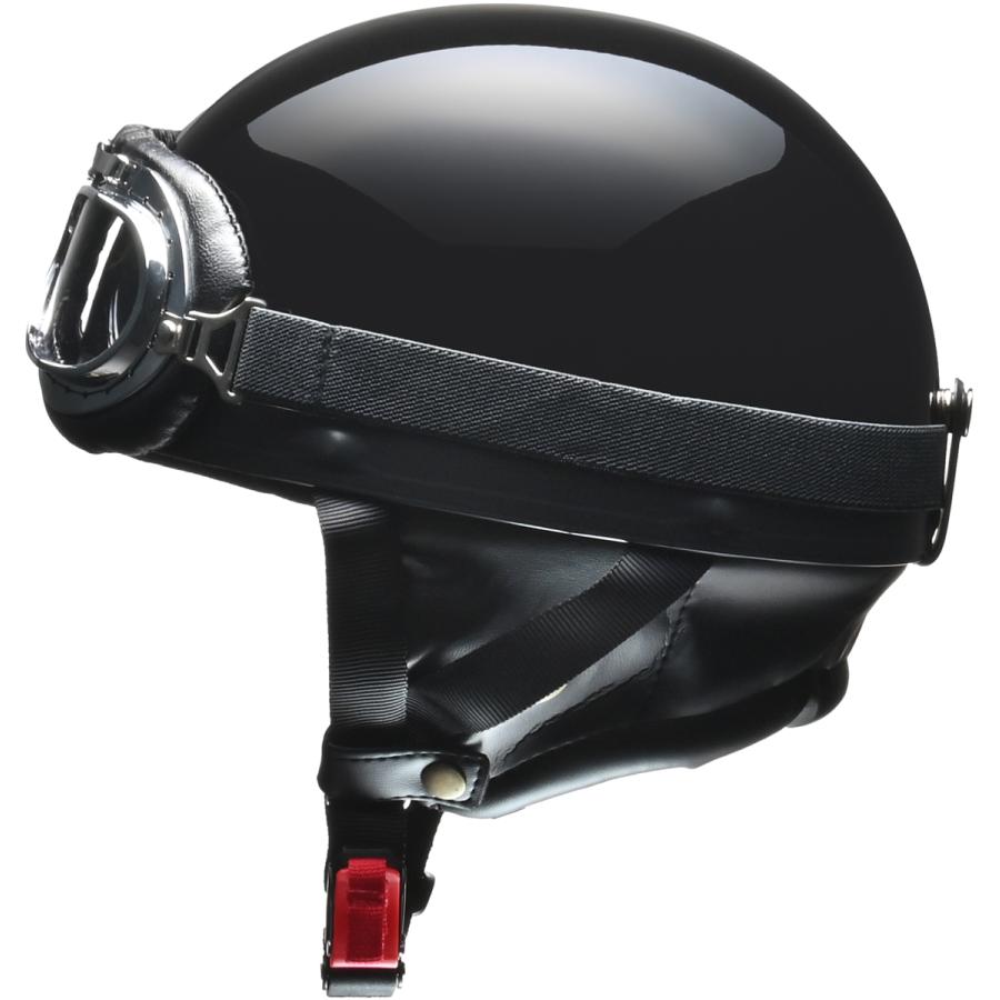 リード工業 (LEAD) ハーフヘルメット CROSS CR-750 ブラックメタリック フリーサイズ (57-60cm未満)｜moto-zoa｜02