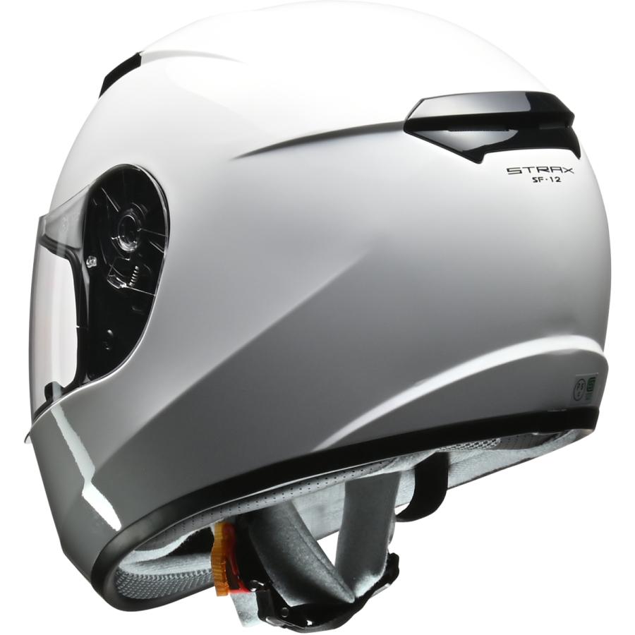 リード工業 (LEAD) バイク用 フルフェイスヘルメット STRAX SF-12 ホワイト Mサイズ (57-58cm未満)｜moto-zoa｜04