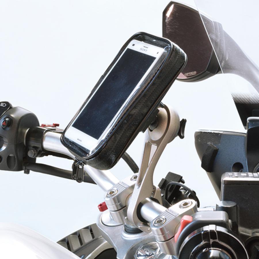 リード工業 LEAD バイク用スマホケース 冒険大陸 KS-210A 約70×140
