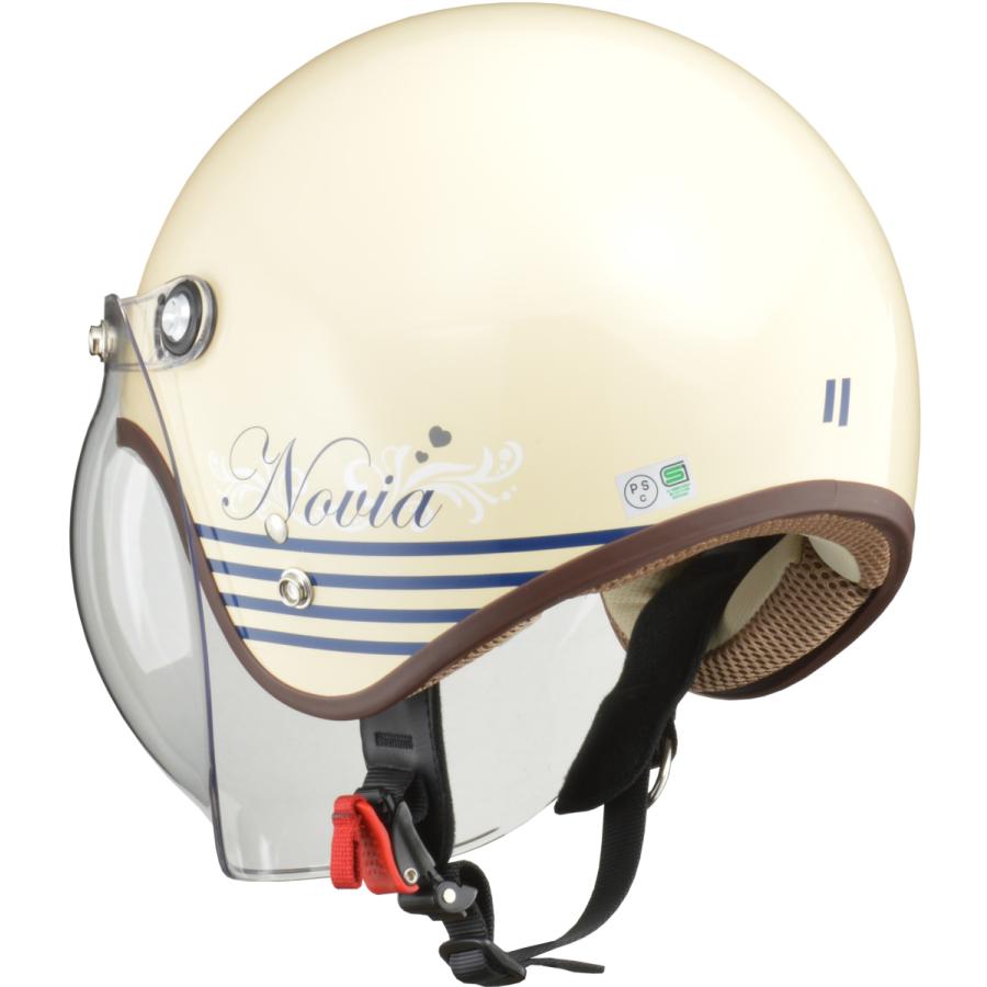 リード工業 LEAD バイク用 ジェット ヘルメット NOVIA (ノービア