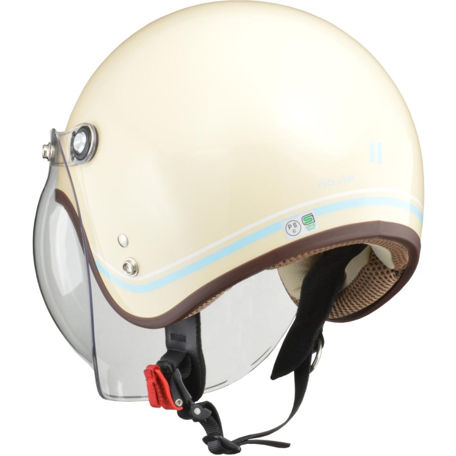 リード工業 LEAD バイク用 ジェット ヘルメット NOVIA (ノービア
