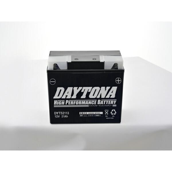 DAYTONA デイトナ バイク用 バッテリー DYT52113 【在庫処分】 最大75％オフ ハイパフォーマンスバッテリー 95944