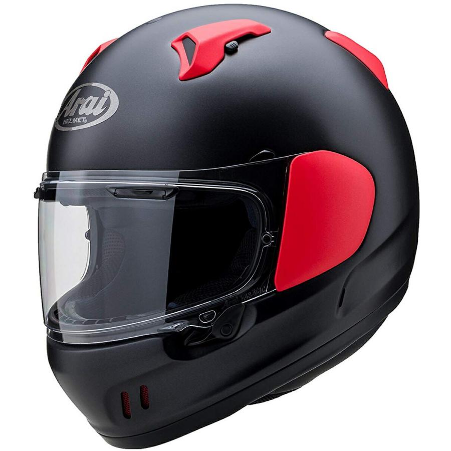 ARAI アライ バイク用 フルフェイスヘルメット XD (エックスディー) フラットブラック/レッド XSサイズ 54cm  :ITM0015747692:moto-zoa ヤフーショッピング店 - 通販 - Yahoo!ショッピング