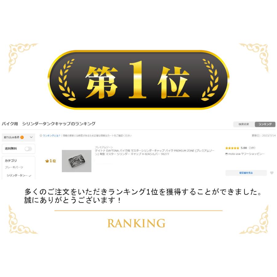 販売お休み中ですです プレミアムゾーン デイトナ DAYTONA バイク用 マスター