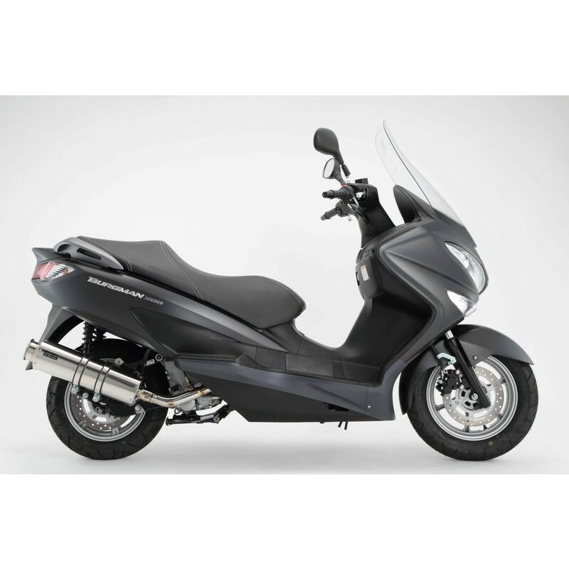 ビームス BEAMS バイク用 マフラー バーグマン200 2017~ 2BK - CH41A 