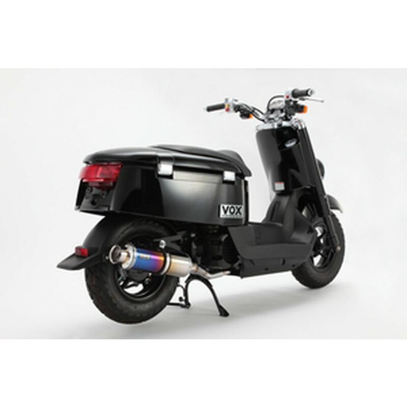 YAMAHA　VOX　社外マフラー ヤマハ VOX用50φマフラー ECHO BL 《エコー》 ブラック | 株式会社ORM
