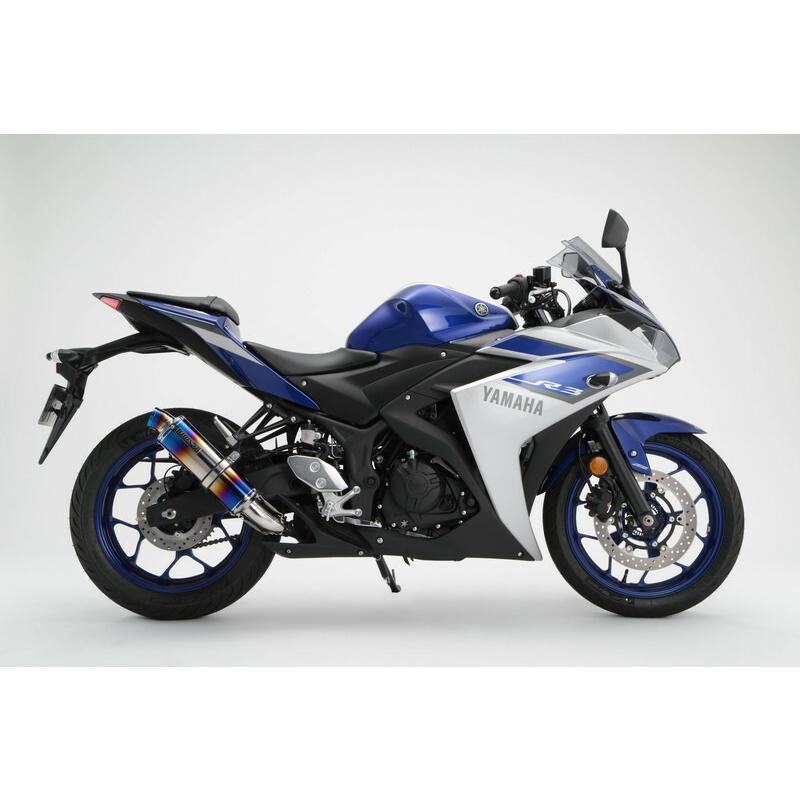 ビームス R－EVO2スリップオン　MT03　YZF-R3 ２BL-RH13J BEAMS（ビームス） 5日クーポン配布 バイク用 マフラー YZF R-3 EBL