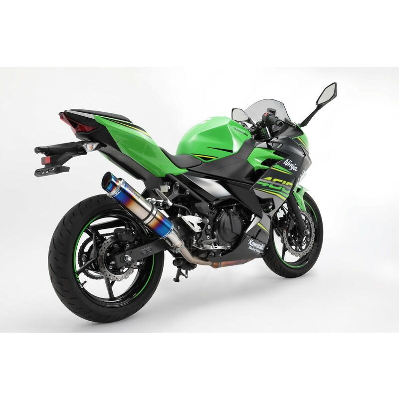 ビームス BEAMS バイク用 マフラー NINJA400 2018~ 2BL-EX400G R-EVO 2 スリップオン ヒートチタンサイレンサー JMCA認定/政府認証品 G431-54-P1J｜moto-zoa｜03