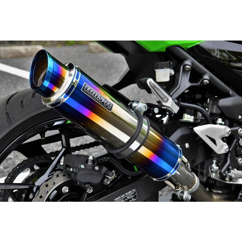 ビームス BEAMS バイク用 マフラー NINJA400 2018~ 2BL-EX400G R-EVO 2 スリップオン ヒートチタンサイレンサー JMCA認定/政府認証品 G431-54-P1J｜moto-zoa｜04