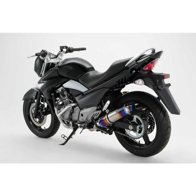 ビームス BEAMS バイク用 マフラー GSR250 R-EVO ヒートチタン 