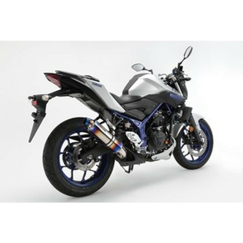 BEAMS ビームス チタンマフラー　YZF-R25 MT25 BEAMS（ビームス） バイク用 マフラー MT-25 JBK-RG10J R-EVO スリップ
