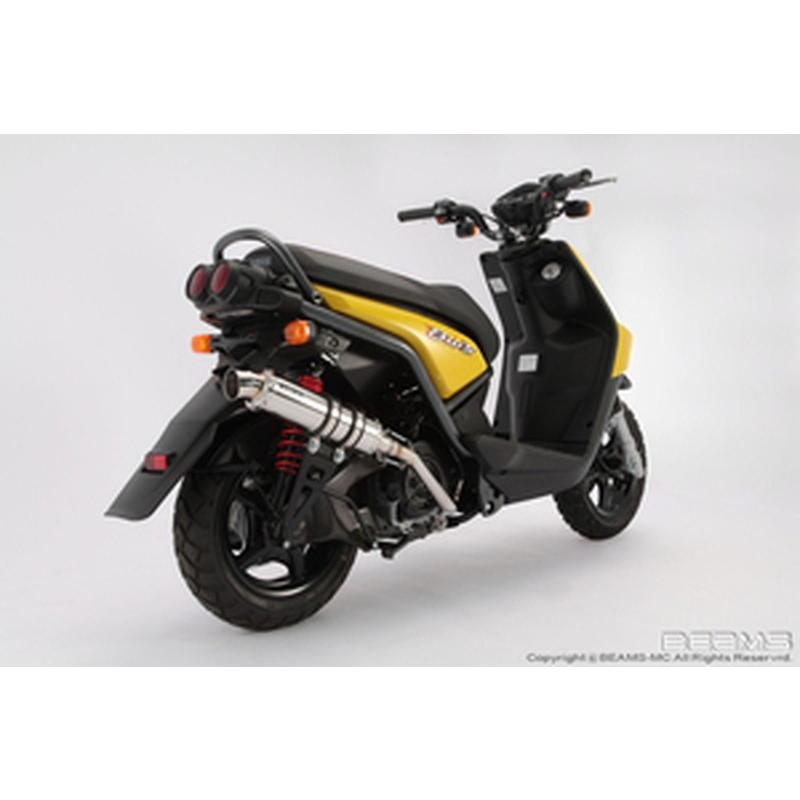 ビームス BEAMS バイク用 マフラー BW'S125 LPR - SE451 フルエキ フルエキゾースト R-EVO ステンレスサイレンサー B221-53-008