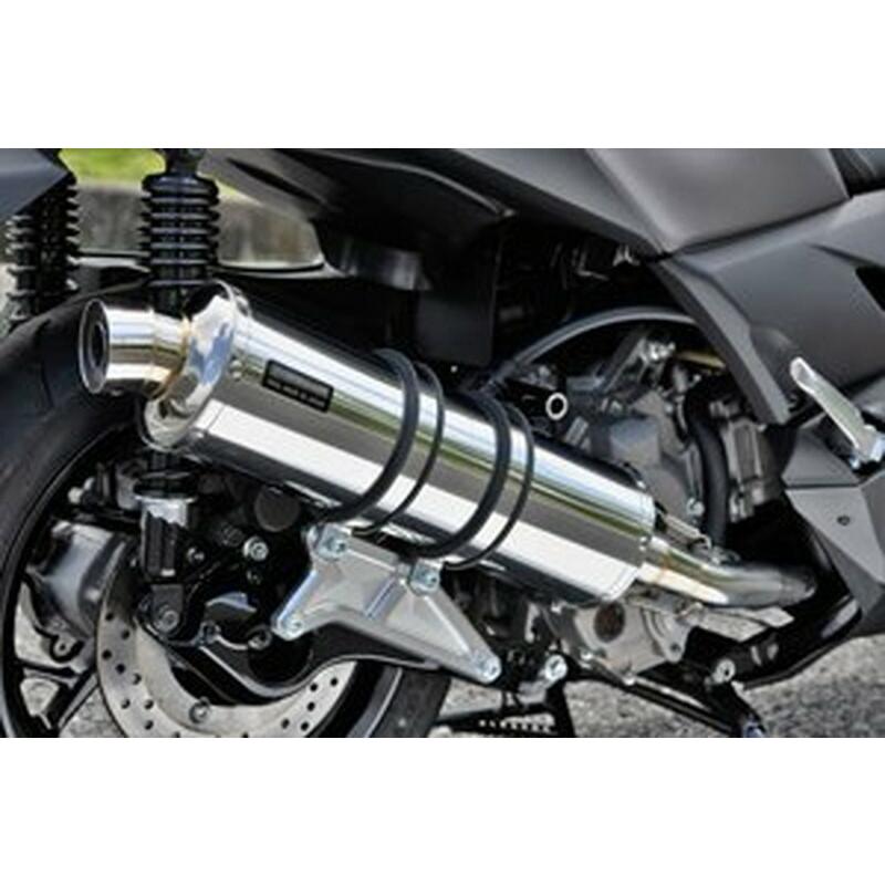 パーツ BEAMS MUFFLER FOR YAMAHA XMAX250cc SG42J BEAMS（ビームス） バイク用 マフラー X - MAX 2BK - SG42J フルエキ