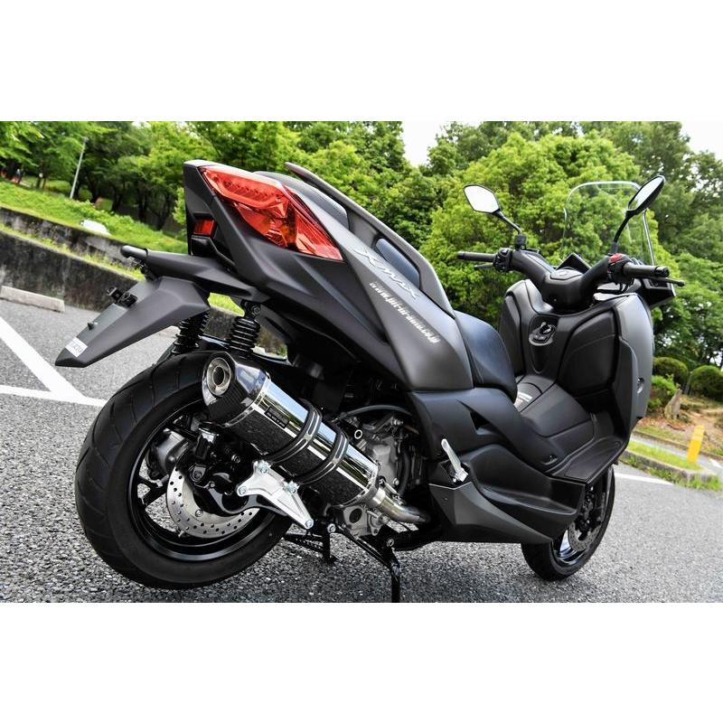 ヤマハXmax250用ビームスマフラー　中古品 BEAMS（ビームス） マフラー G259-53-007 XMAX250 R-EVO ヒートチタン