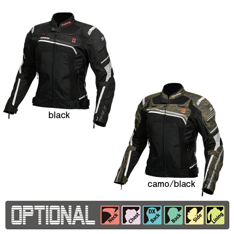 コミネ（Komine） バイク用 ジャケット Jacket JK-130 Rスペック