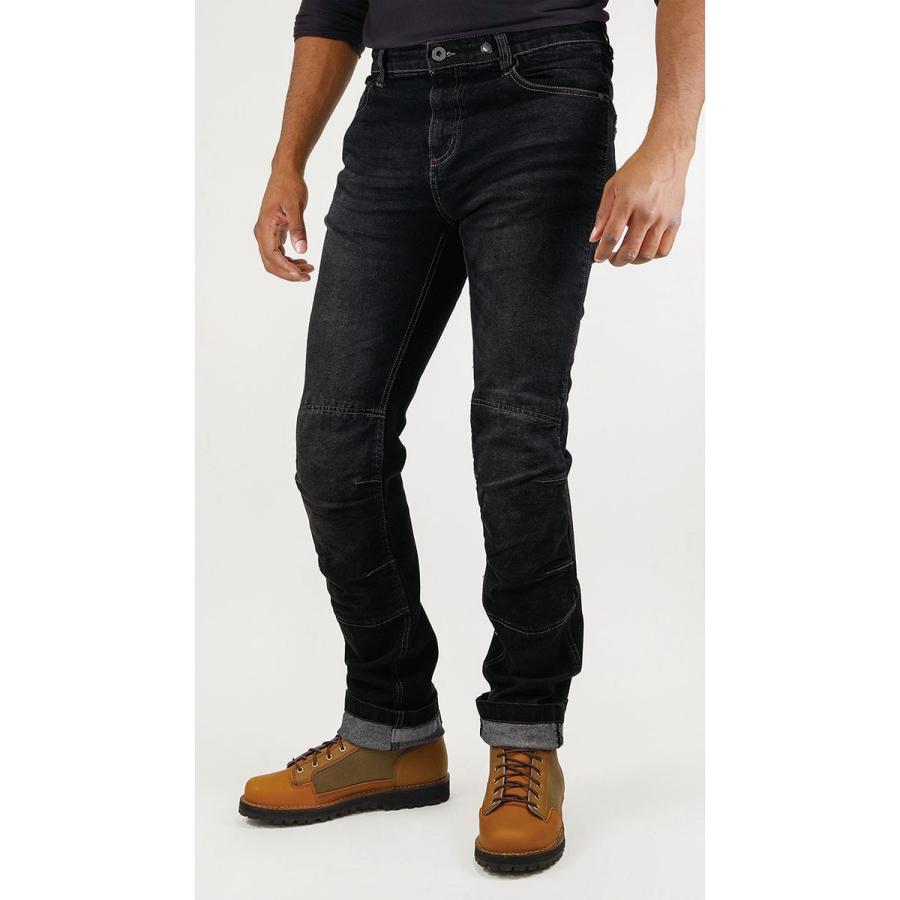8日クーポン配布 コミネ Komine バイク用 パンツ Pants WJ-742R KV ジーンズ ブラック 黒 Mサイズ 07-742/BK/M/30