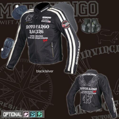 コミネ（Komine） バイク用 ジャケット Jacket MJ-003 ダブルライン