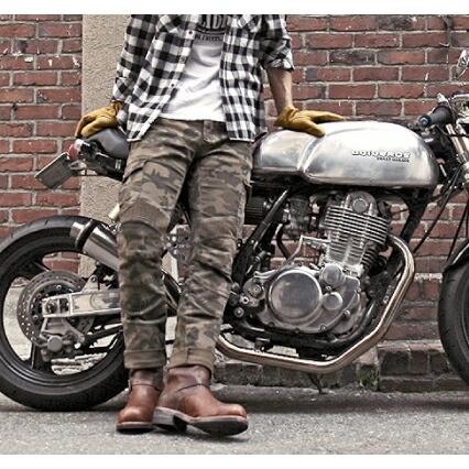 ROUGH&ROAD (ラフ&ロード) バイク用 パンツ uglyBROS アグリブロス MOTOPANTS MOTORPOOL 【Men's】 カモ 28インチ UB0004CM1_2