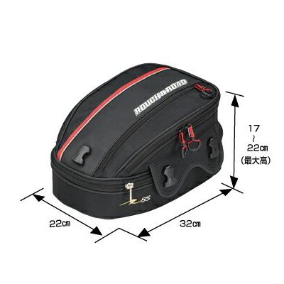 ラフ＆ロード ROUGH&ROAD バイク用 シートバッグ リアバッグ SSシート