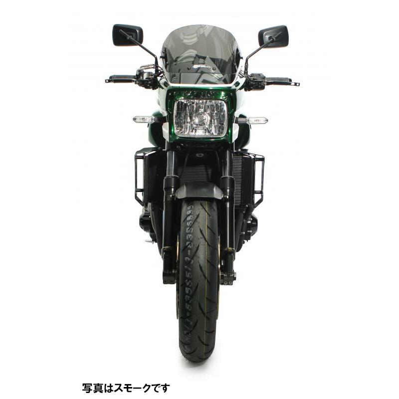 【ZERO GRAVITY】ZRX1200 DAEG スクリーン スモーク ZERO GRAVITY ウインドシールド 風防 スクリーン エアロスポーツ