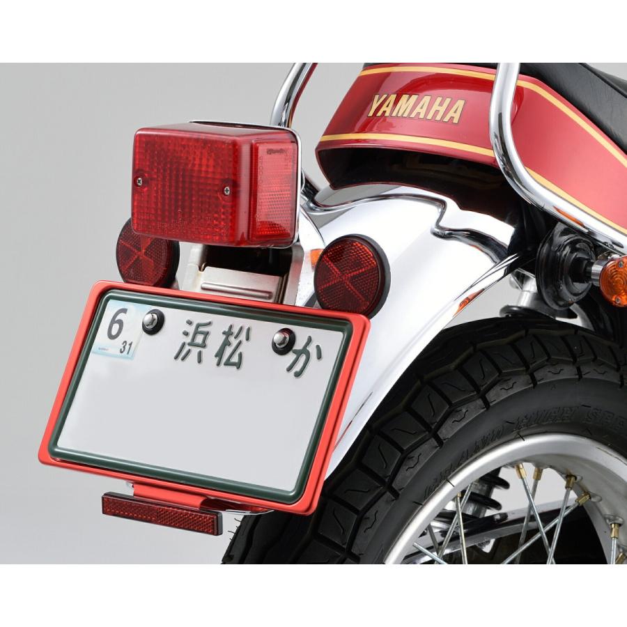 はぁー DAYTONA（デイトナ） 11日クーポン配布 バイク用 軽量ナンバープレート