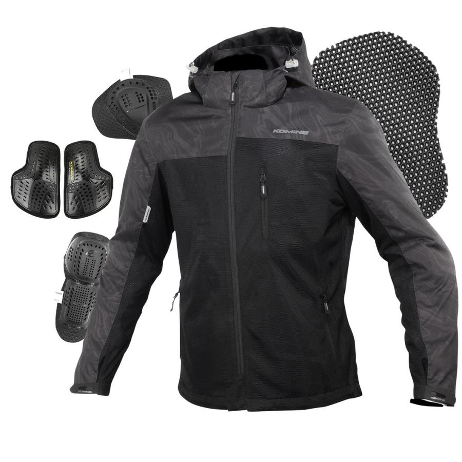 コミネ（Komine） バイク用 ジャケット Jacket JK-114 プロテクト